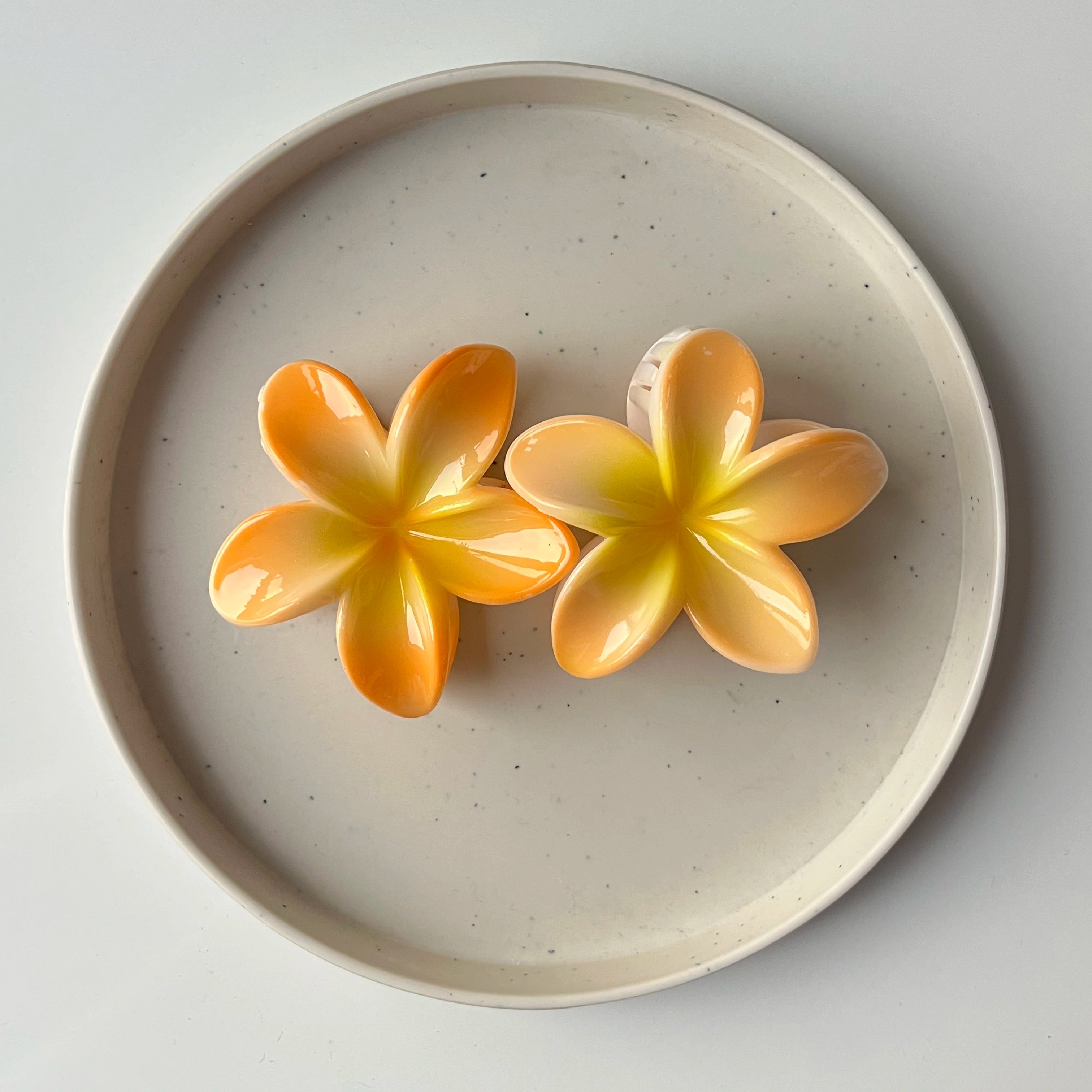 BloomAura – Large Gradient Floral Clip